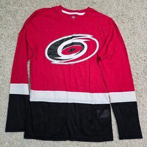 NHL Carolina Huricanes Men's Long Sleeve Shirt size Small